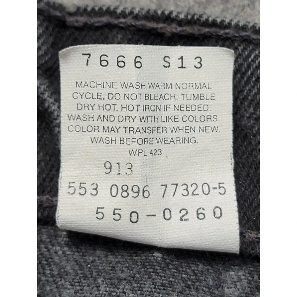 Levi's 550 Jeans Mens 34x34 Gray‎ Denim Relaxed Fit USA Tapered Leg Streetwear